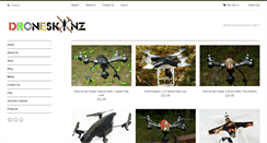 Desktop Screenshot of droneskinz.com